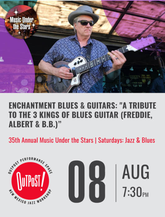 Enchantment Blues & Guitars: "A Tribute to the 3 Kings of Blues Guitar (Freddie, at Albuquerque Museum, Albuquerque