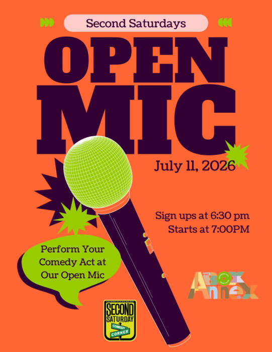 Second Saturday Comedy Open Mic at Outpost Performance Space, Albuquerque