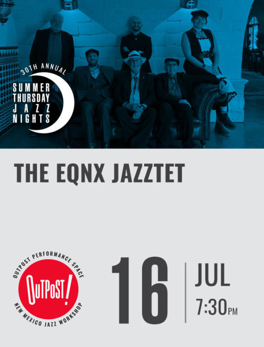 The EQNX Jazztet at Outpost Performance Space, Albuquerque