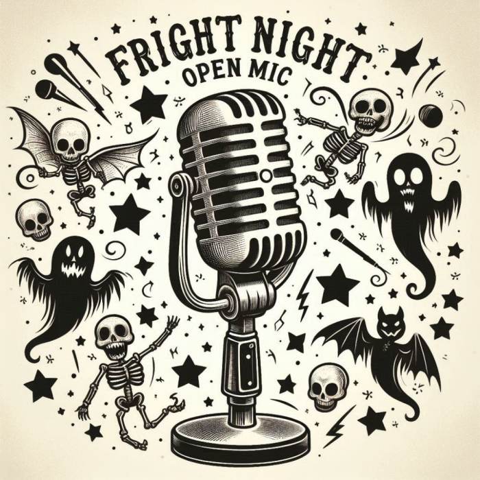 Fright Night Open Mic at Painted Lady Bed & Brew, Albuquerque
