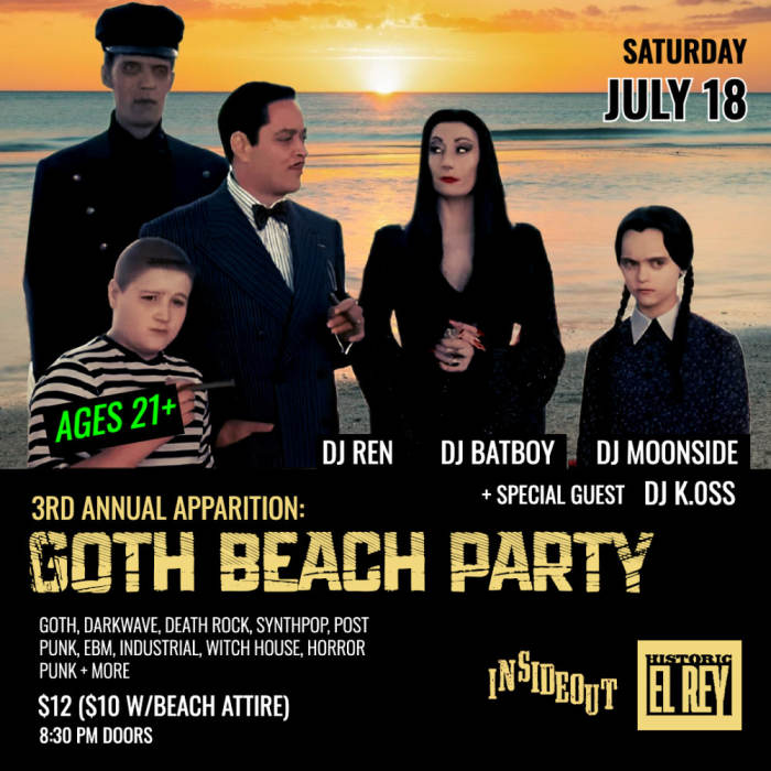 Goth Beach Party at El Rey Theater, Albuquerque