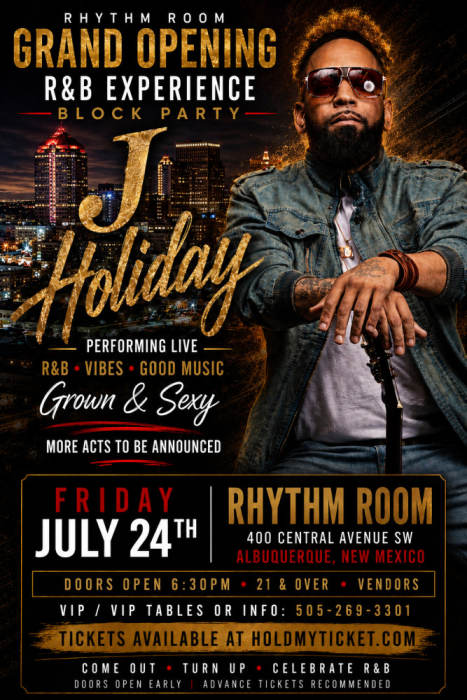 Rhythm Room Grand Opening R & B Block Party at Sister Bar, Albuquerque