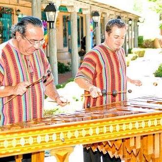 NM Marimba Band at Old Town Gazebo, Albuquerque