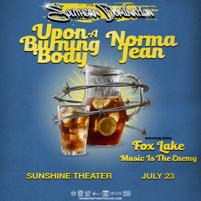 Upon A Burning Body * Norma Jean * Fox Lake * Music Is The Enemy at Sunshine Theatre, Albuquerque