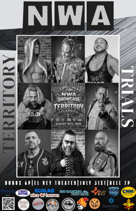 NWA New Mexico: Duke City Championship Wrestling Presents: Territory Trials at El Rey Theater, Albuquerque