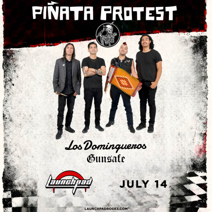 Piñata Protest * Los Domingueros * Gun Safe at Launchpad, Albuquerque