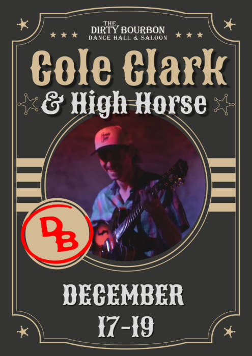 The Dirty Bourbon, Dance Hall & Saloon event listing